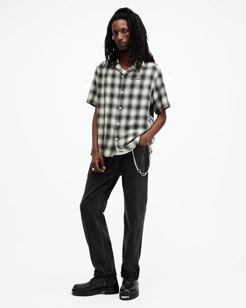 Underground Relaxed Check Logo Shirt
