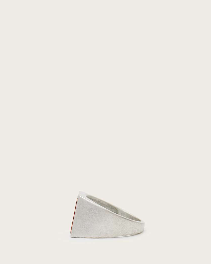 Aaron Sterling Silver Stone Ring