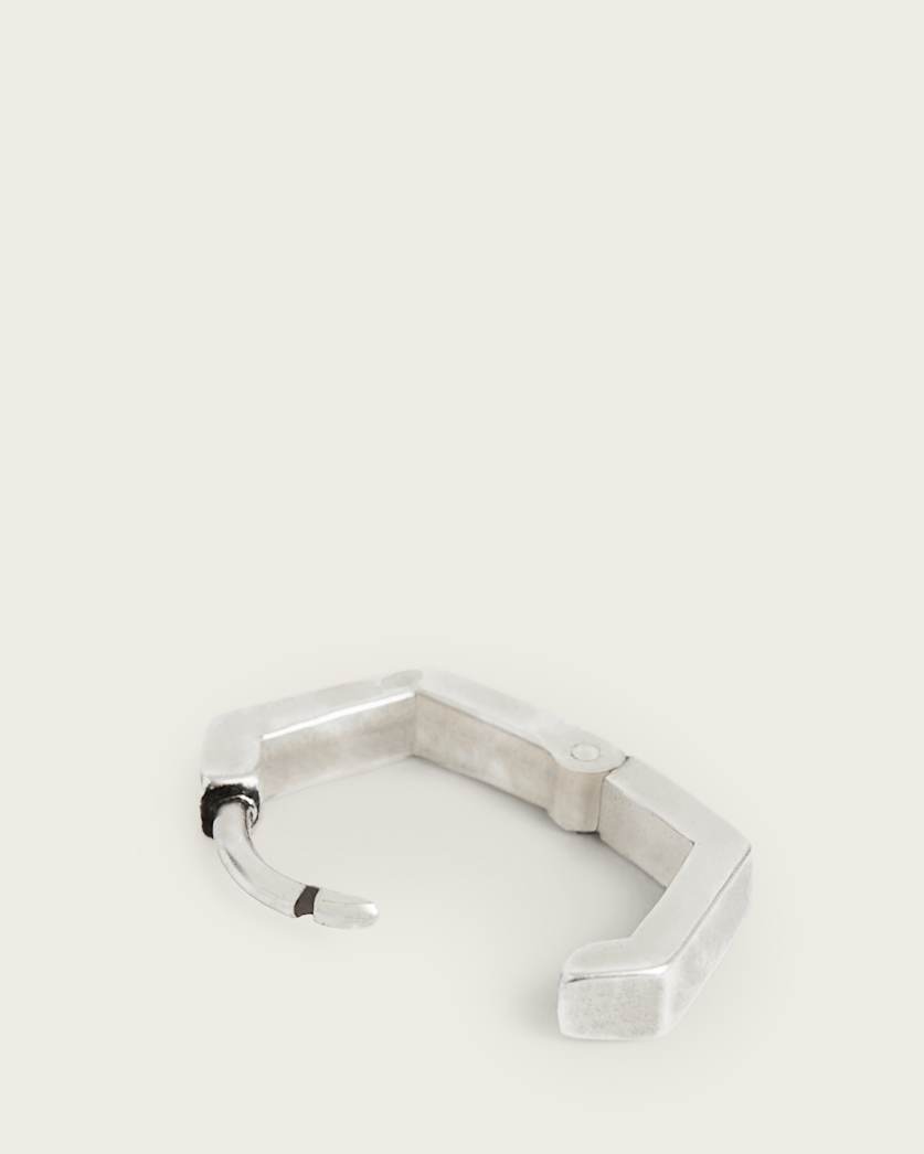 Hex Hoop Earring