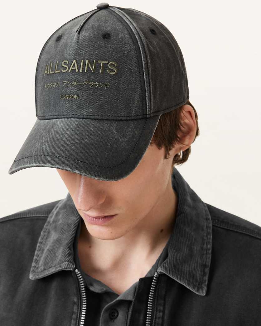 Underground Logo Print Baseball Cap