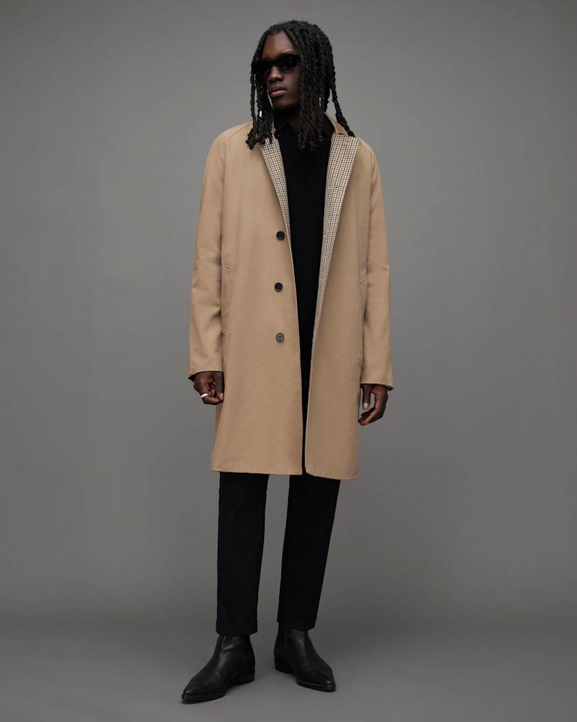 Denman Reversible Checked Inner Coat