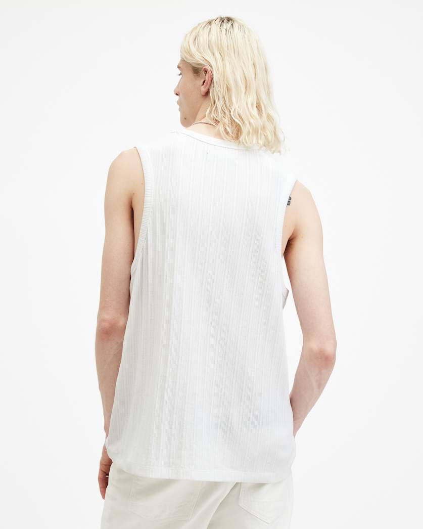 Madison Scoop Neck Textured Vest Top