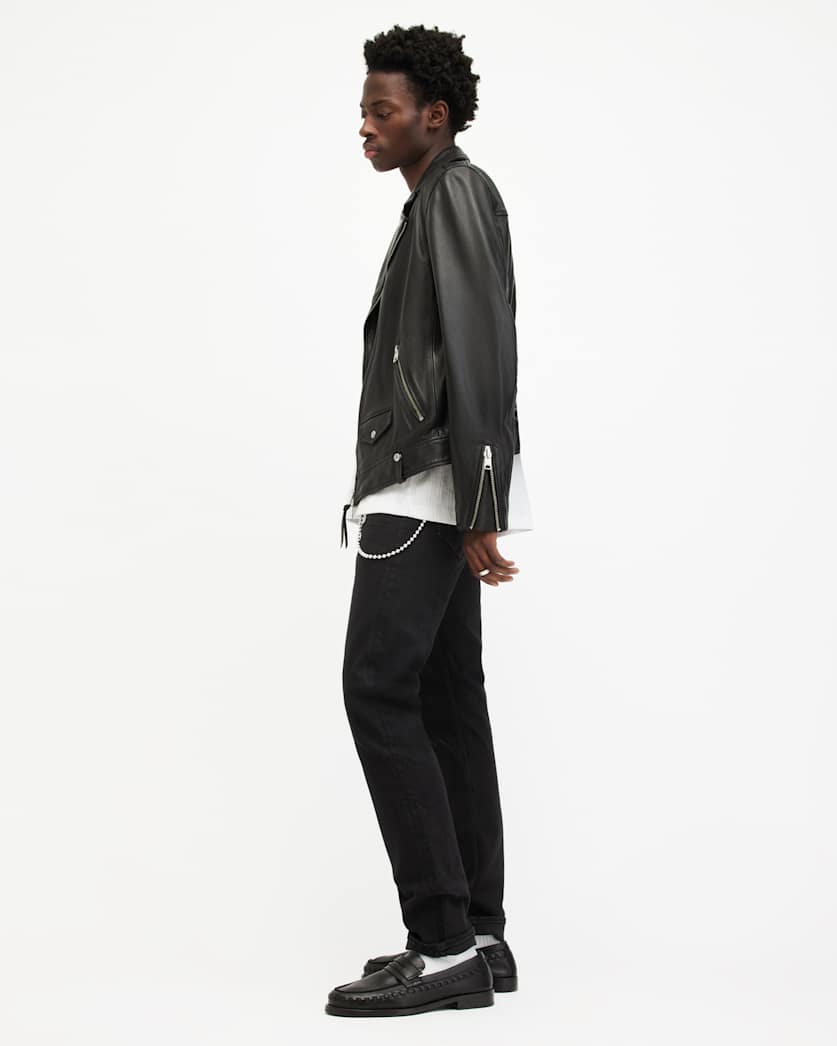 Cigarette Skinny Fit Stretch Denim Jeans