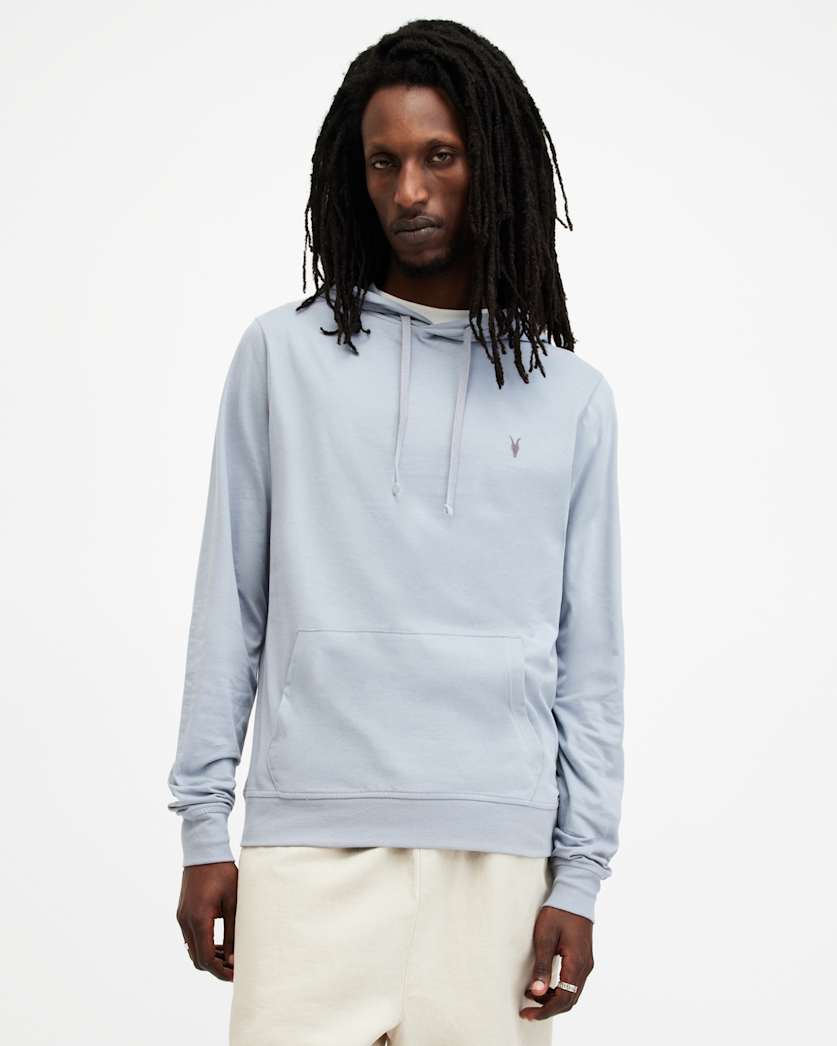 Brace Pullover Brushed Cotton Hoodie