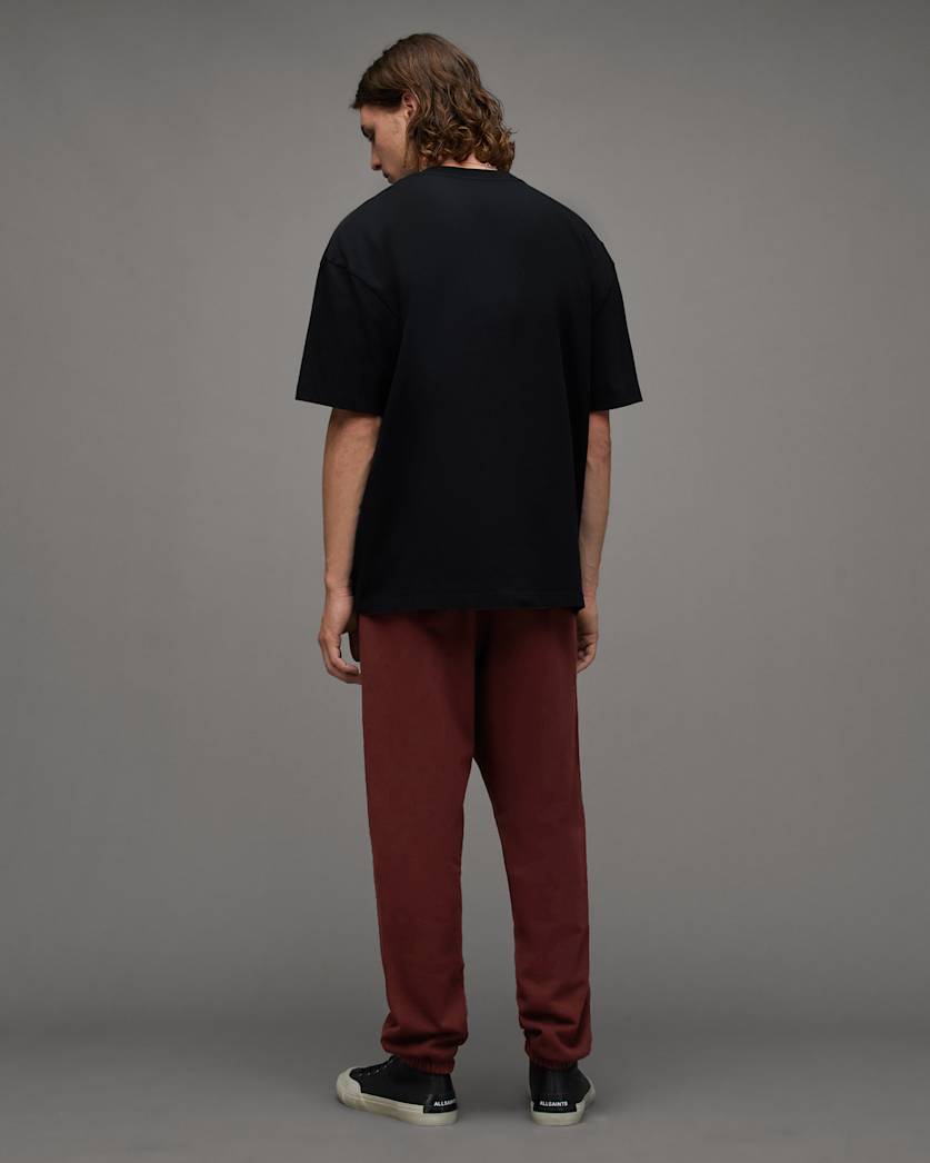 Underground Straight Cuffed Logo Sweatpants