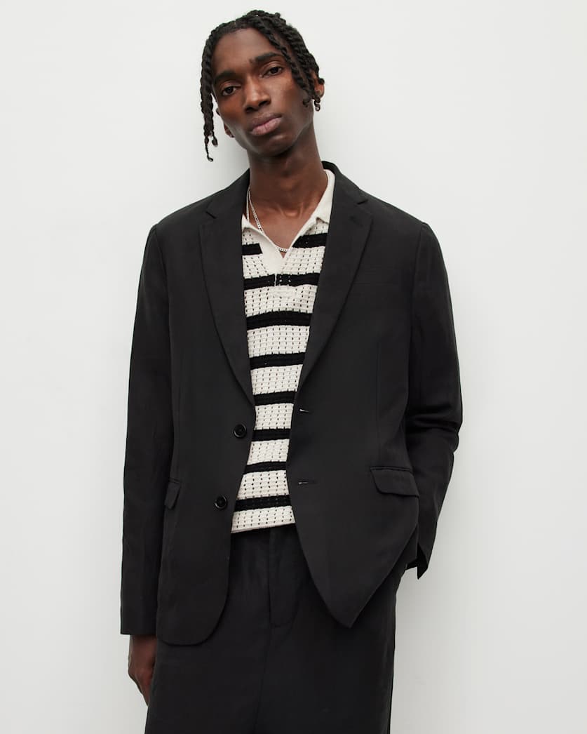 Pace Linen Blend Blazer