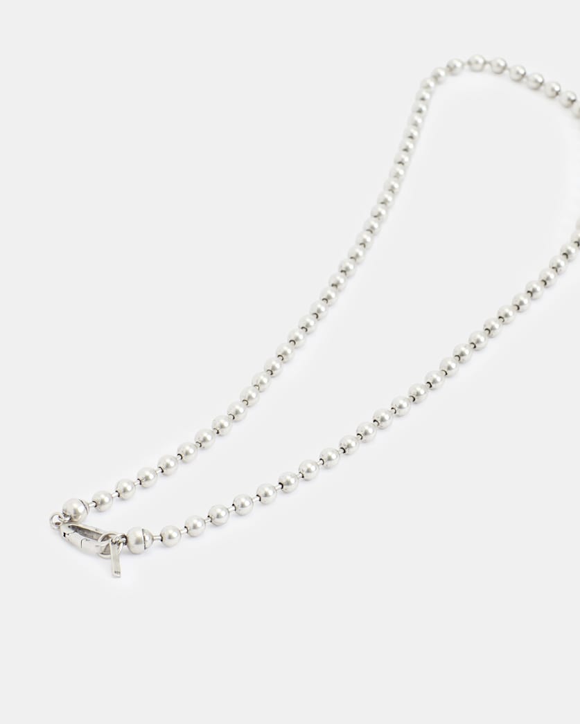 Kenn Sterling Silver Beadshot Necklace