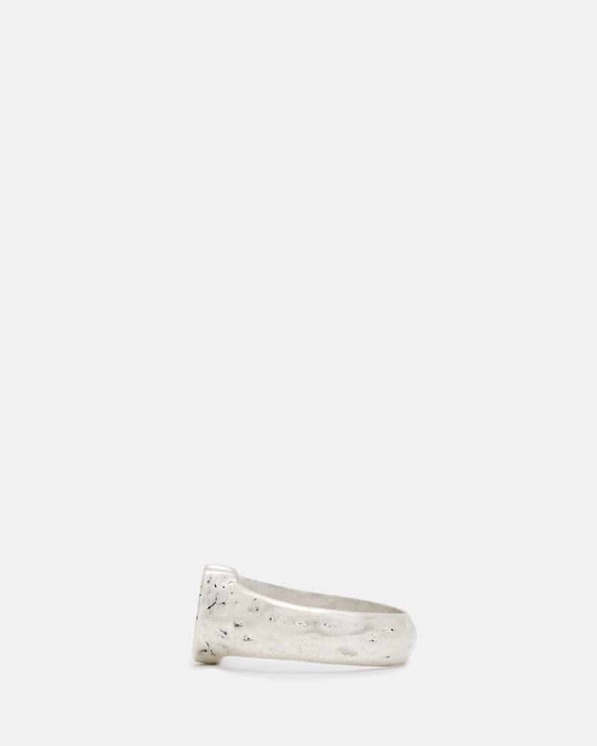 Horseshoe Sterling Silver Signet Ring