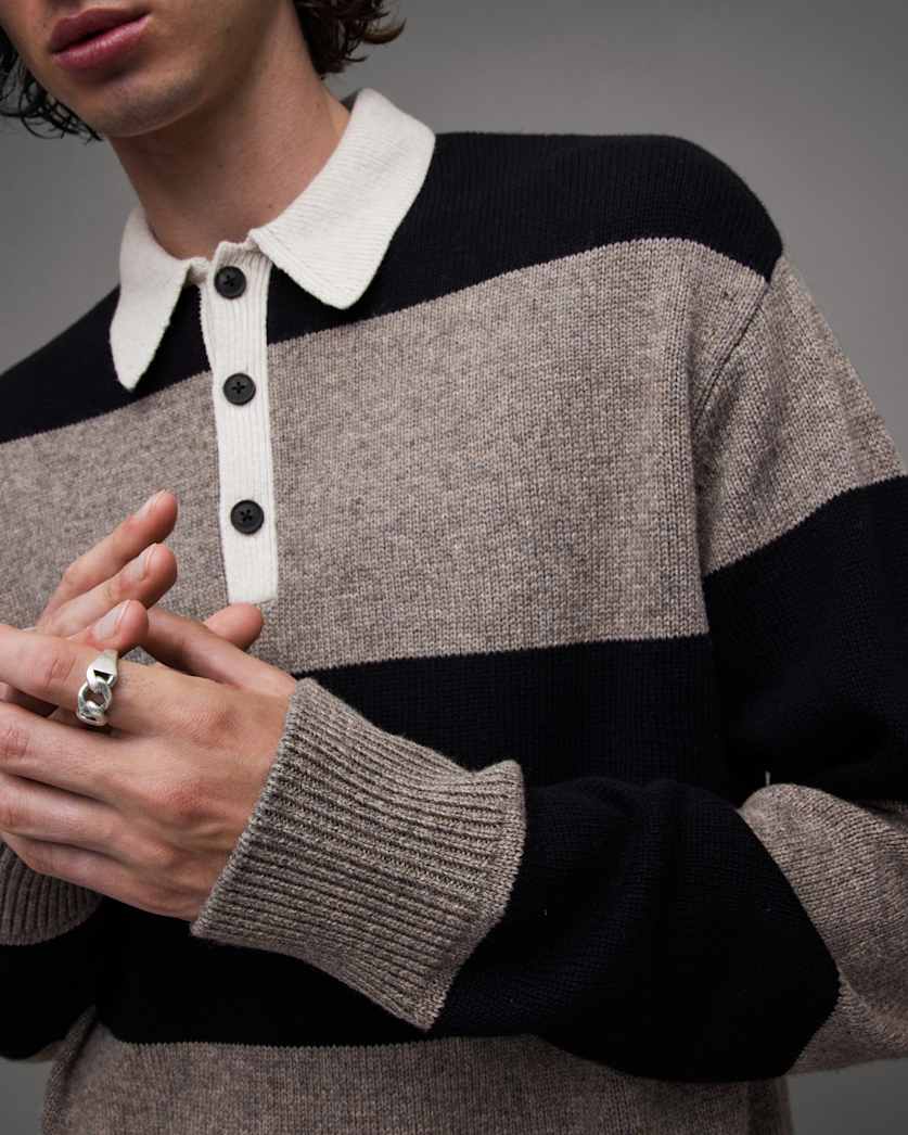 Jax Oversized Polo Jumper