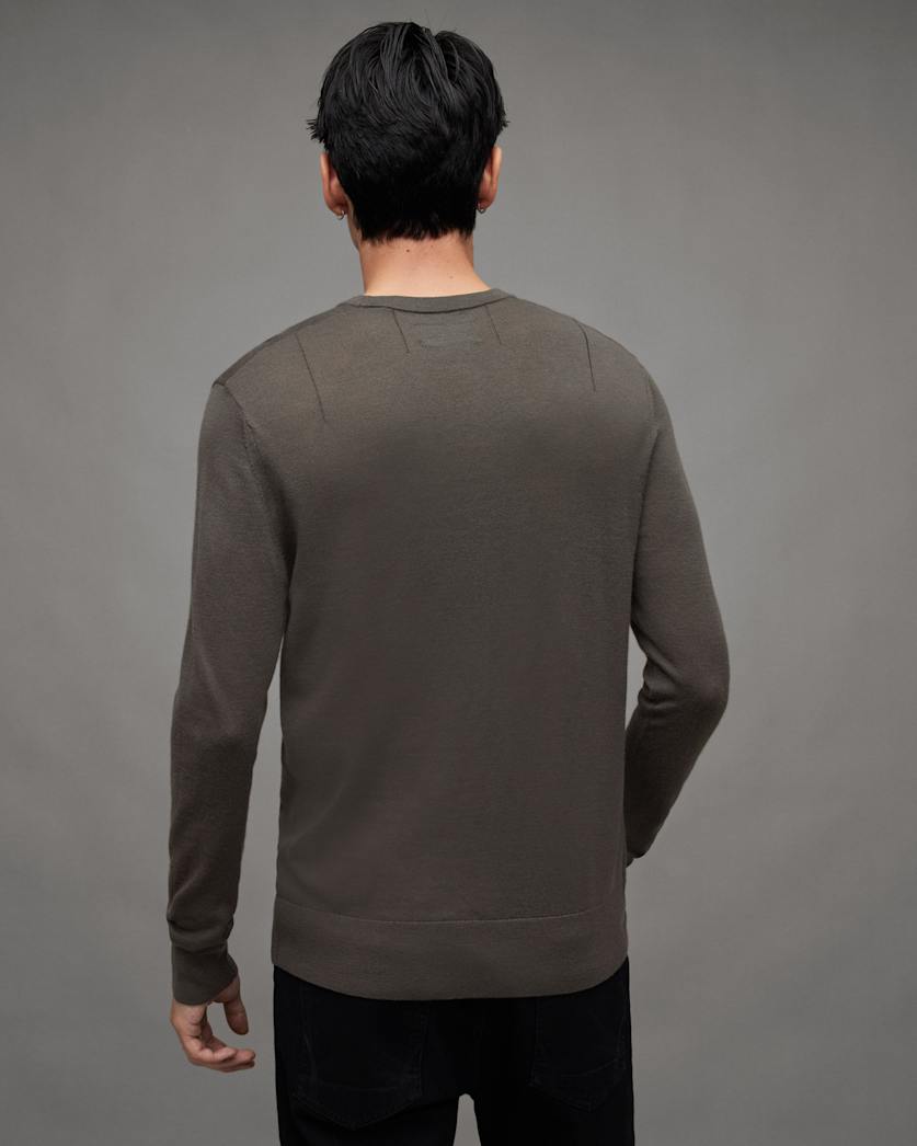 Mode Merino Crew Neck Ramskull Jumper