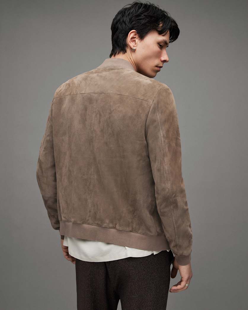 Kemble Suede Bomber Jacket