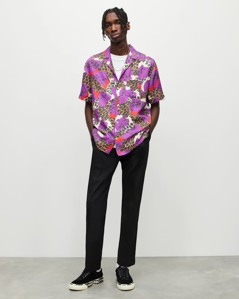 Talia Mid-Rise Straight Fit Trousers