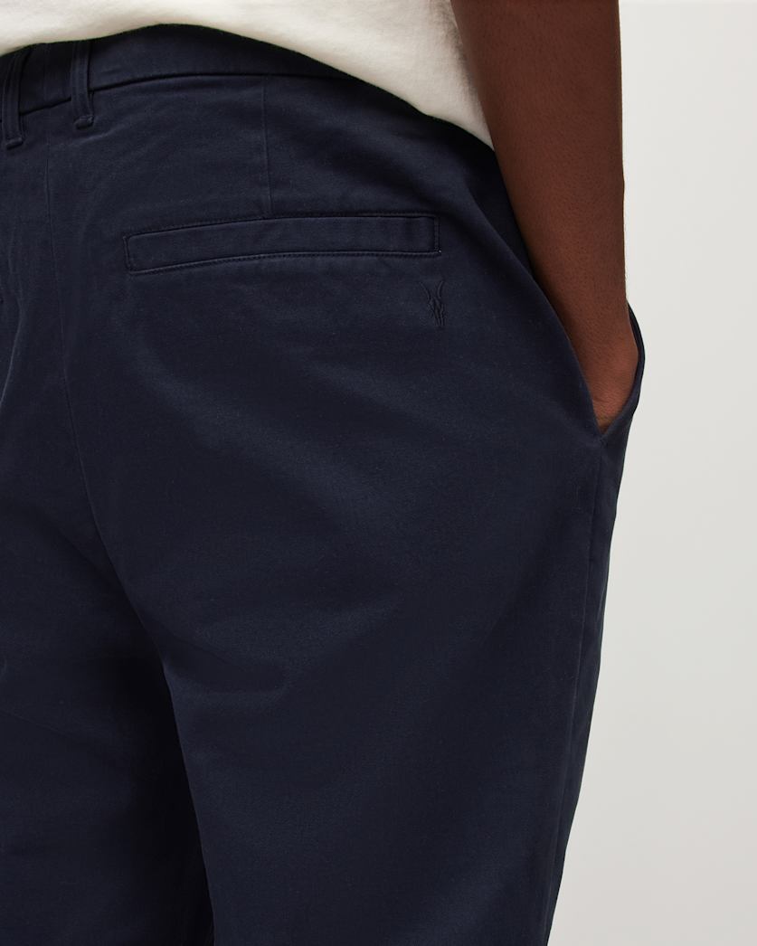 Walde Mid-Rise Skinny Chino Trousers