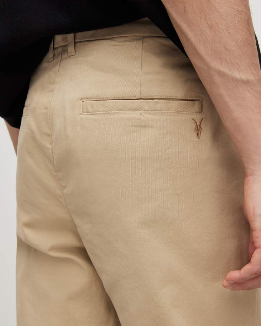 Walde Mid-Rise Skinny Chino Trousers