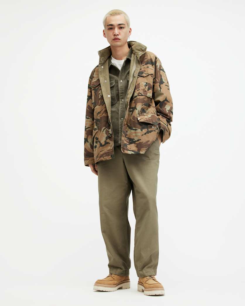Buck Wide Tapered Fit Trousers