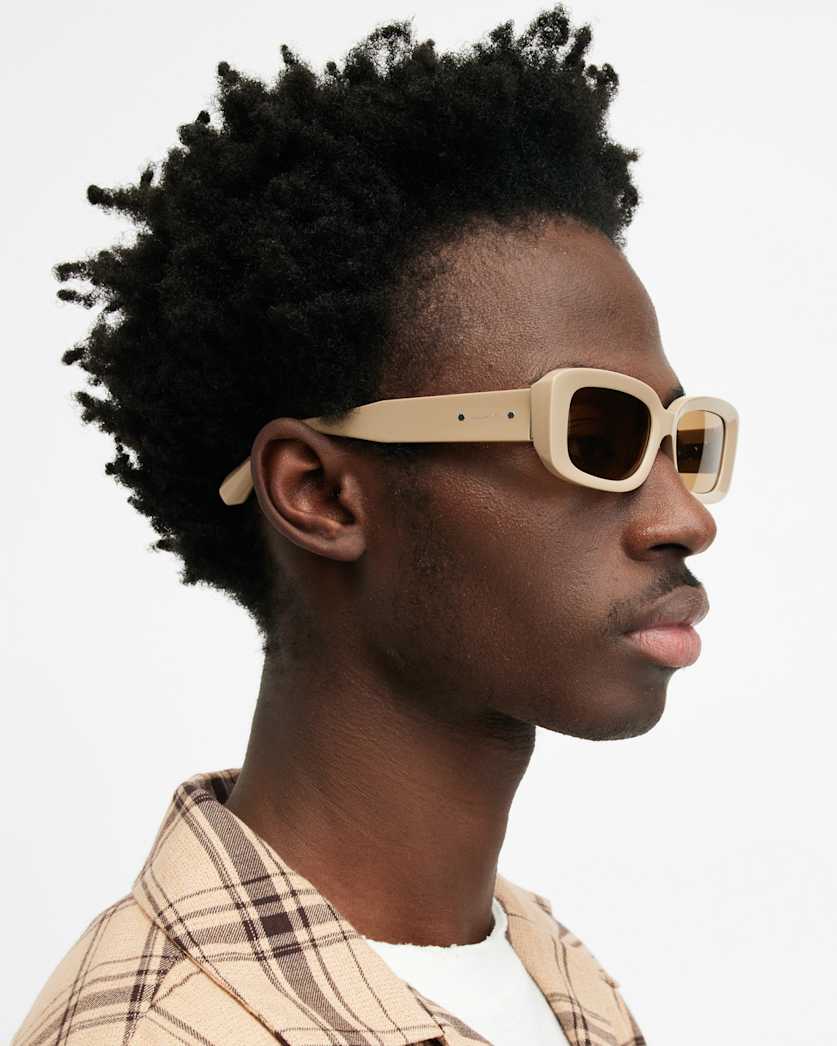 Sonic Rectangular Shaped Sunglasses