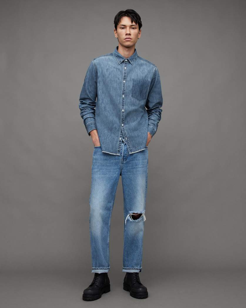 Solar Washed Denim Shirt