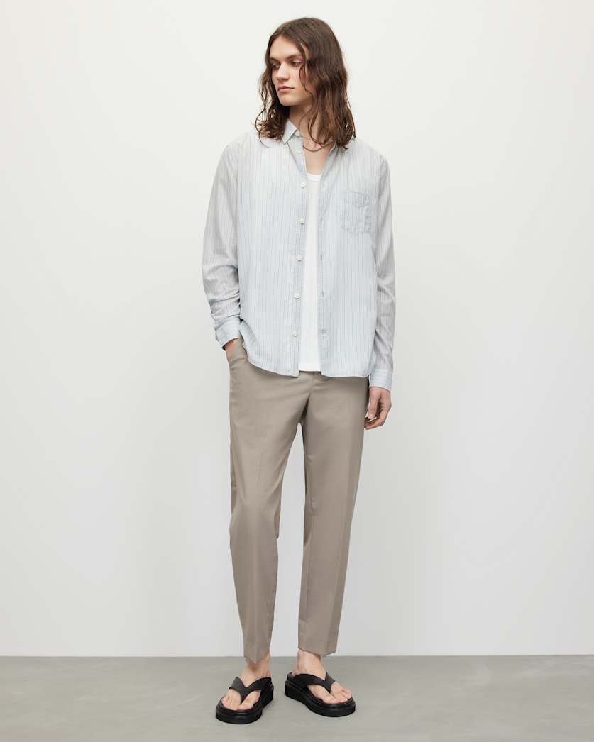 Formentera Striped Relaxed Shirt