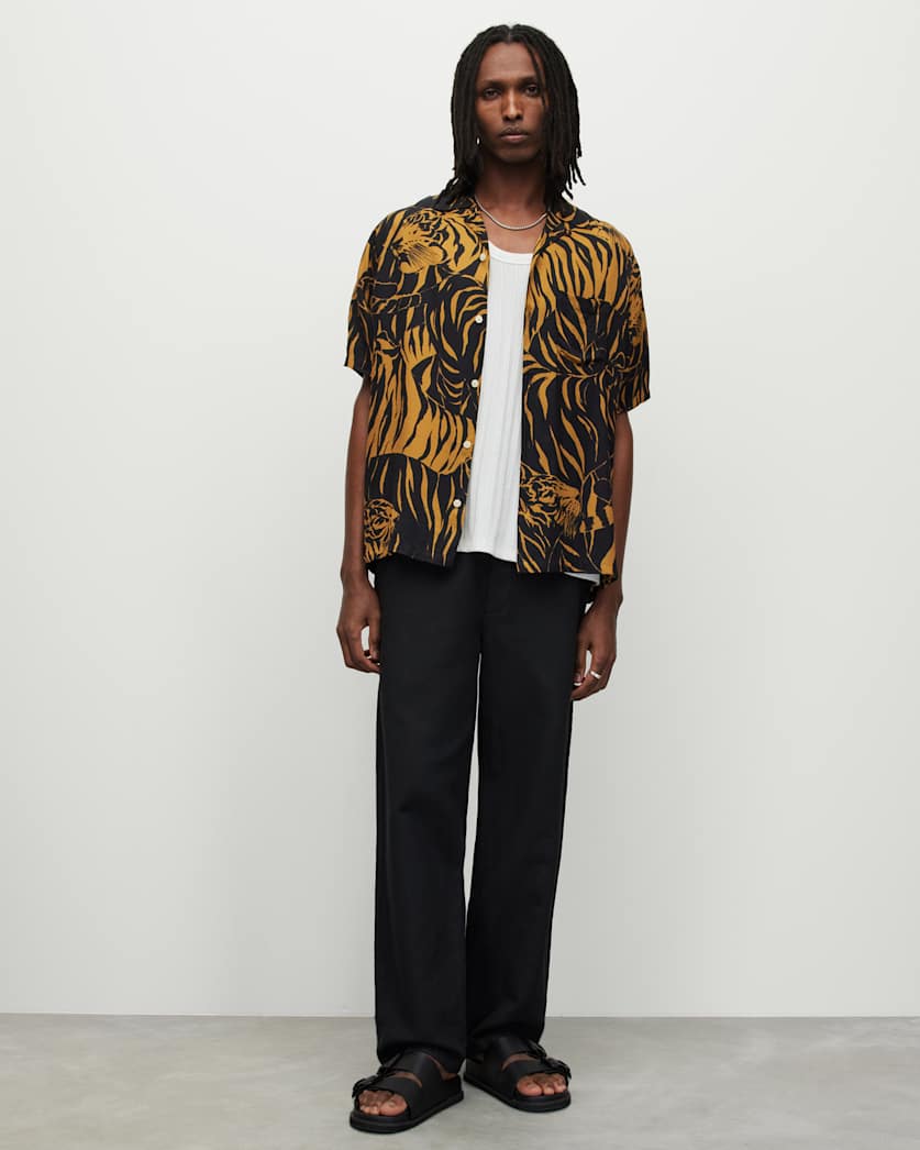 Wildcat Bold Tiger Print Relaxed Shirt