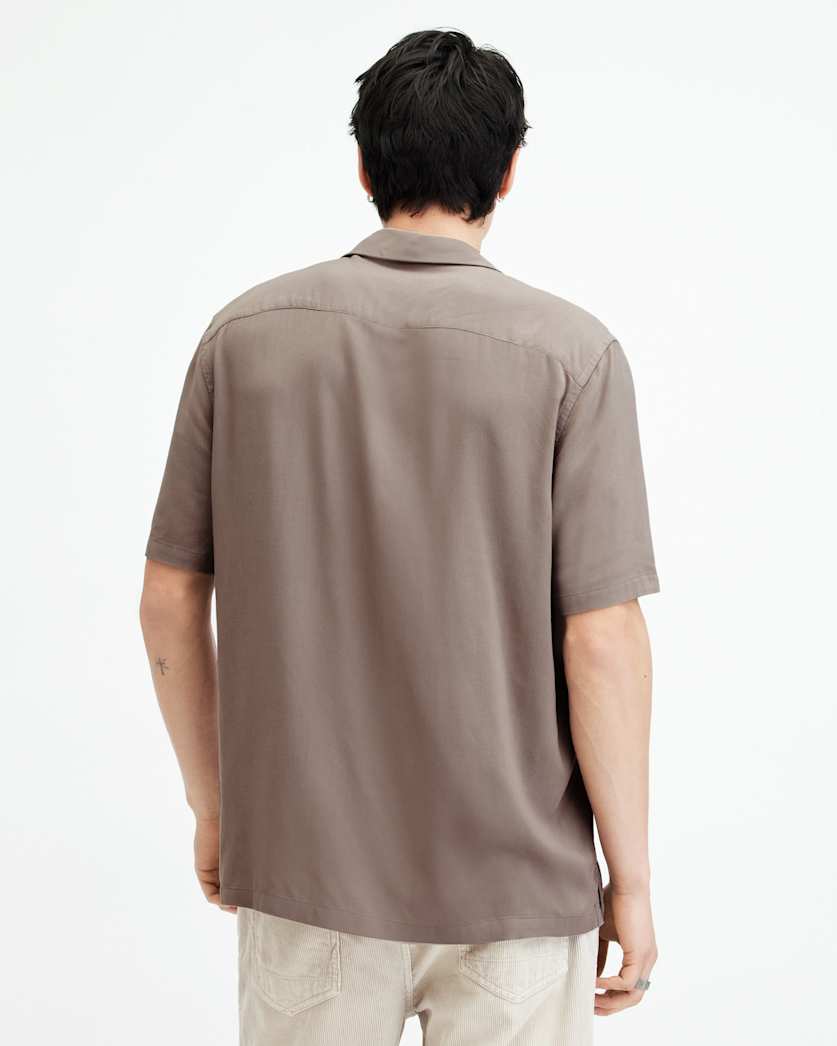 Venice Revere Collar Ramskull Shirt
