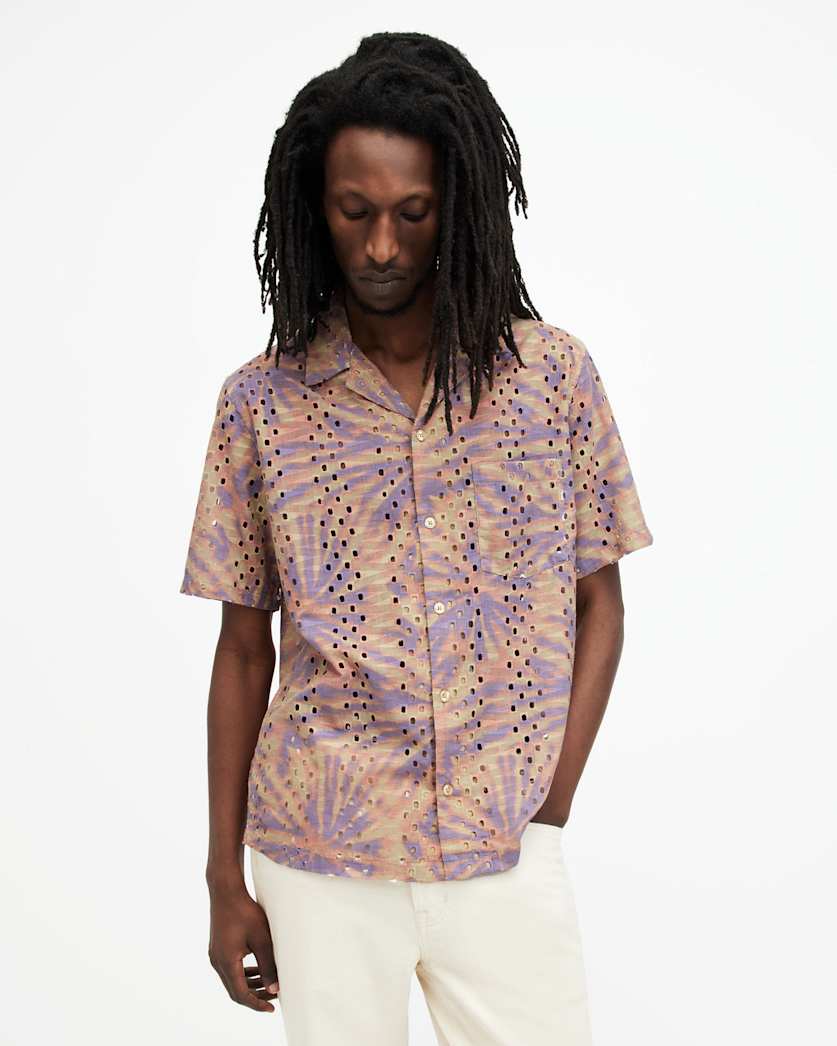 Yucca Broderie Printed Relaxed Fit Shirt