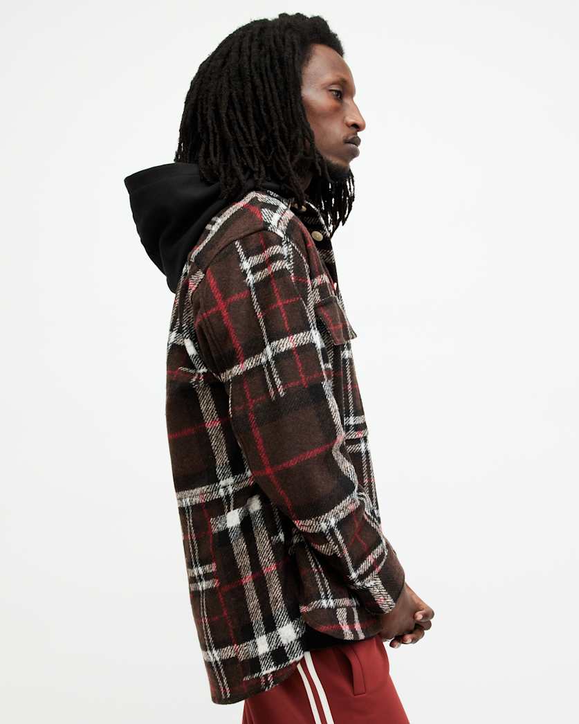 Redwood Checked Oversized Shirt