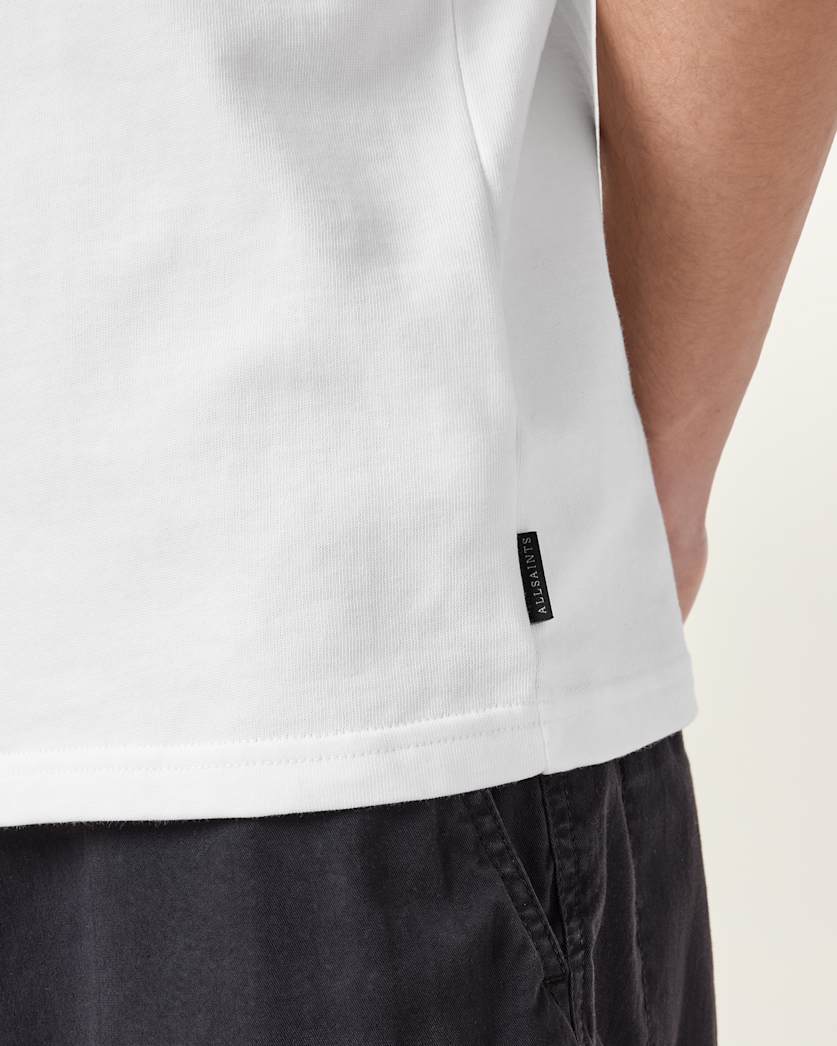 Nero Mock Neck Short Sleeve T-Shirt