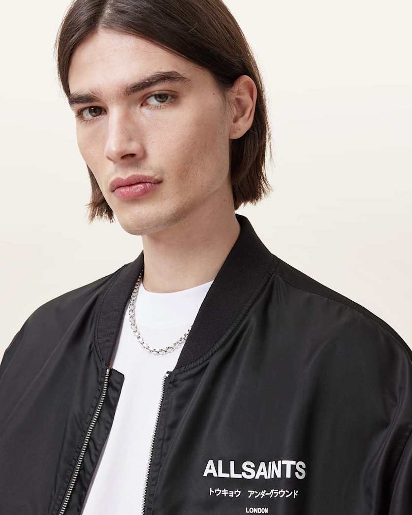 Underground Relaxed Fit Bomber Jacket