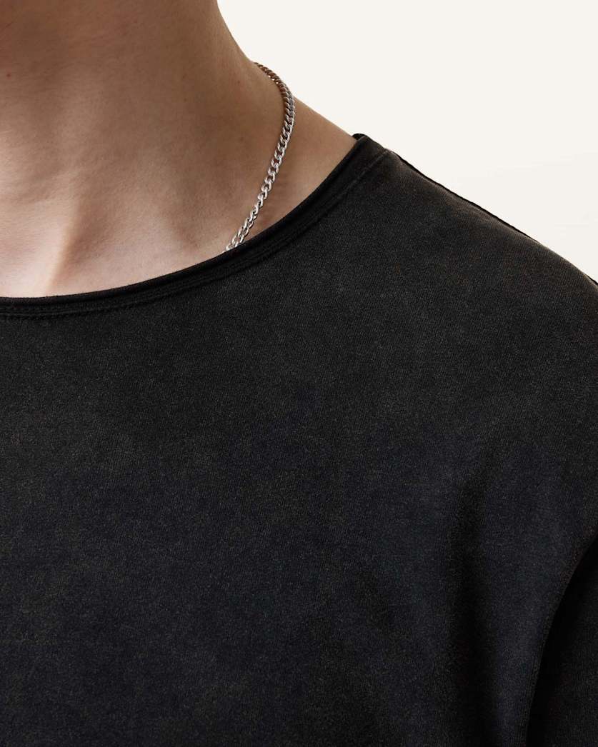 Bodega Crew Neck Raw Edge T-Shirt