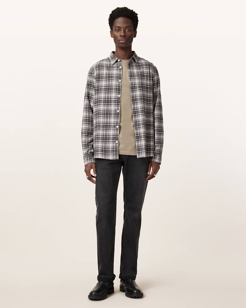 Brace Brushed Cotton Crew Neck T-Shirt