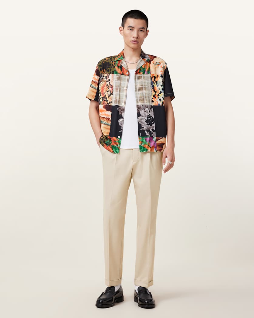 Tallis Slim Fit Cropped Pants