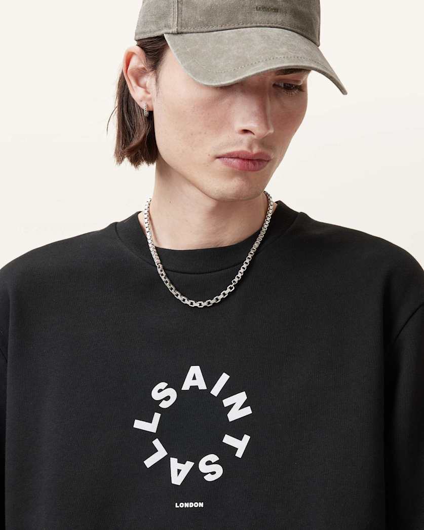 Tierra Oversized Crew Neck Logo T-Shirt