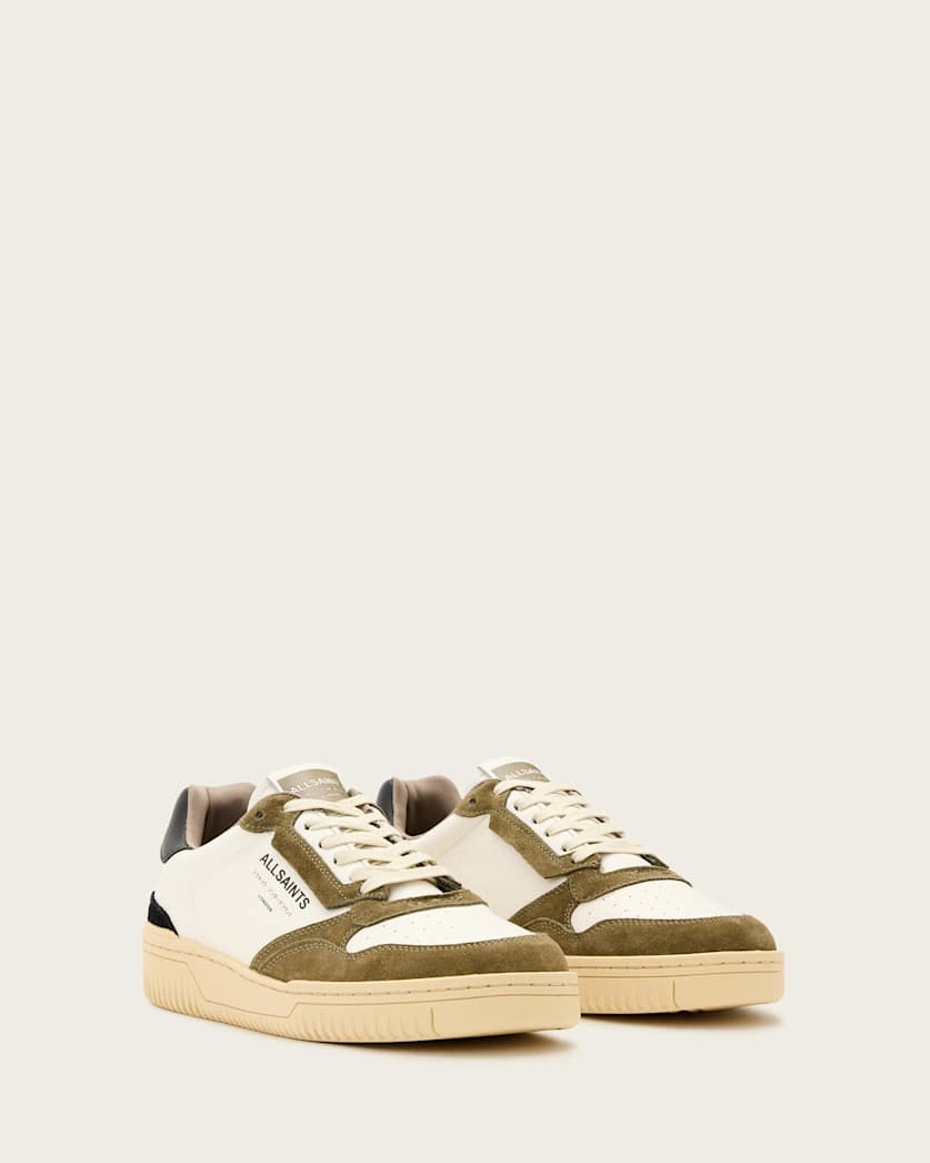 Regan Leather Low Top Trainers