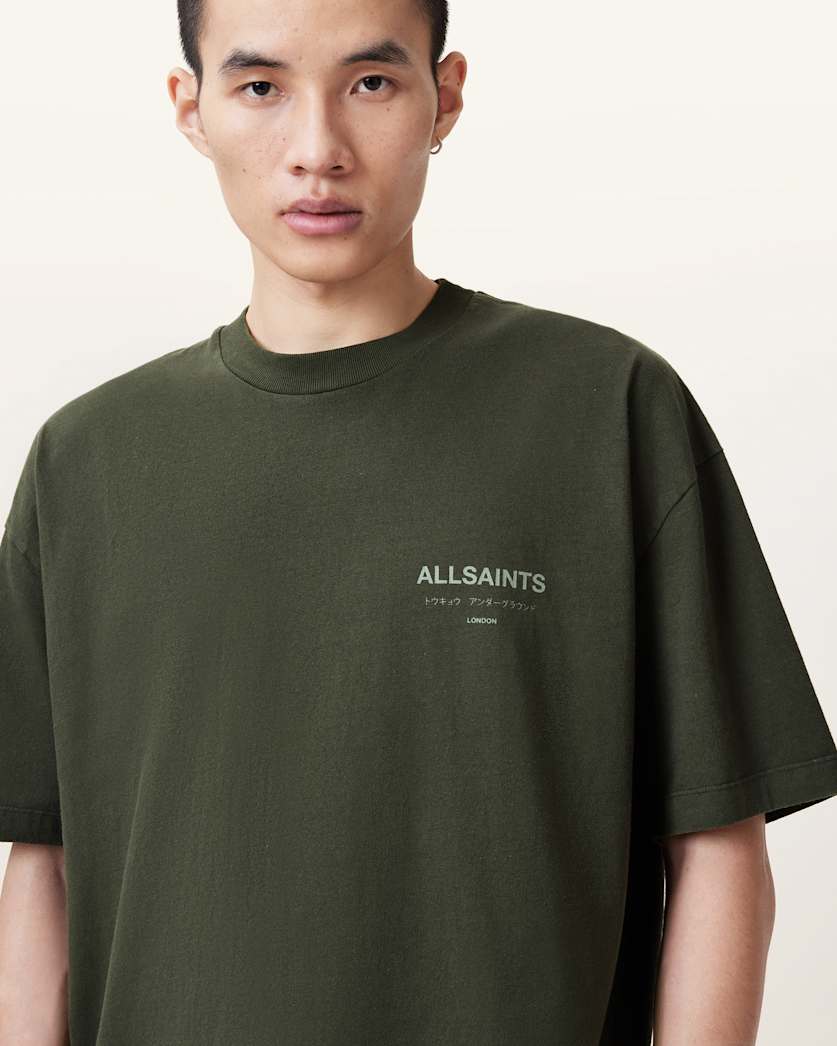 Underground Oversized Crew Neck T-Shirt