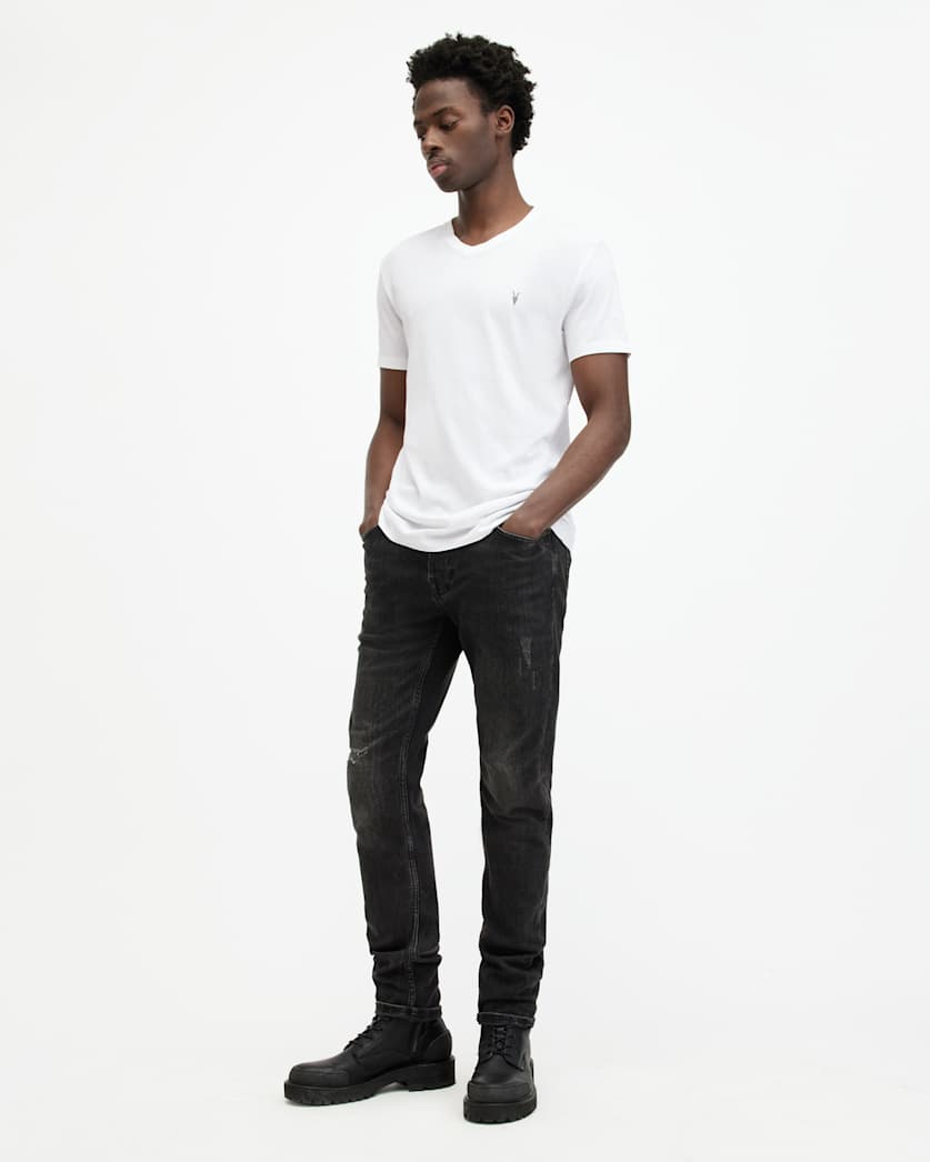 Tonic V-Neck Slim Fit Ramskull T-Shirt