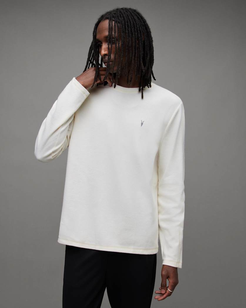 Rowe Long Sleeve Waffle Ramskull T-Shirt
