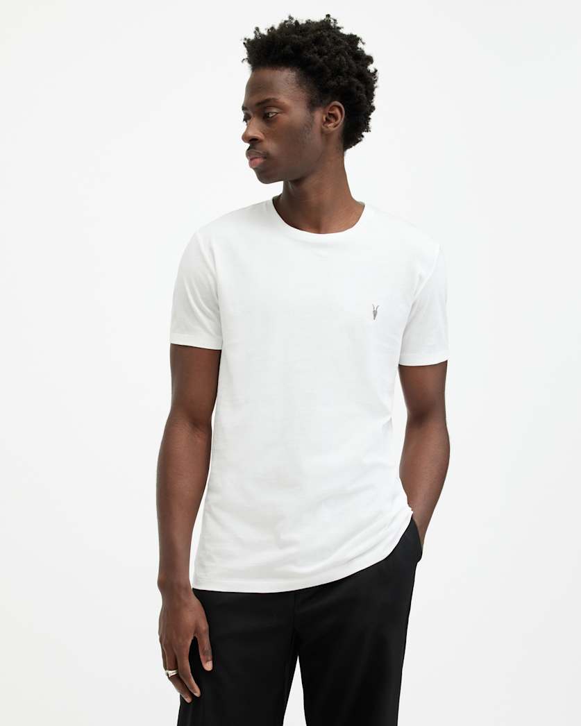 Tonic Crew Neck Slim Ramskull T-Shirt