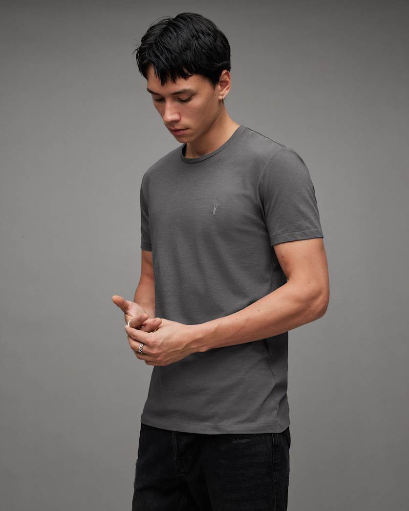 Tonic Crew Neck Slim Ramskull T-Shirt