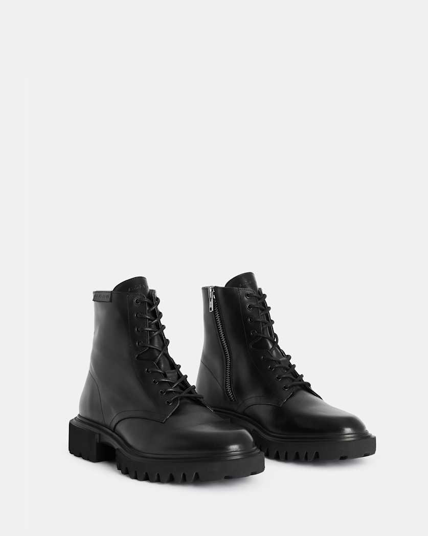 Vaughan Chunky Leather Boots