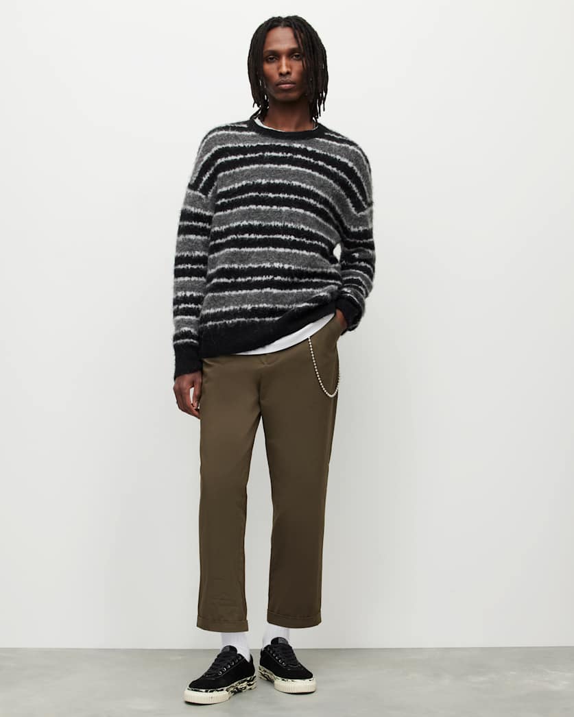 Oskar Striped Crew Jumper