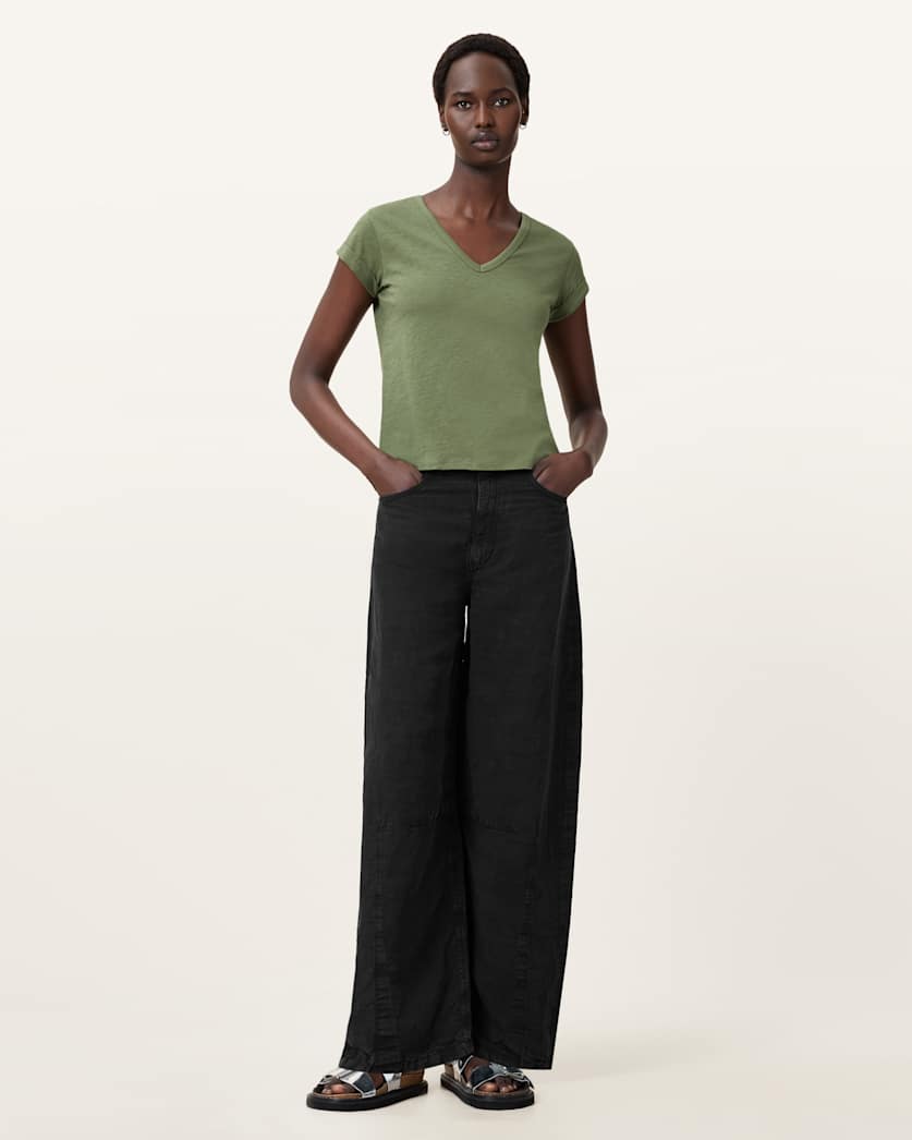 Anna V-Neck Short Sleeve T-Shirt