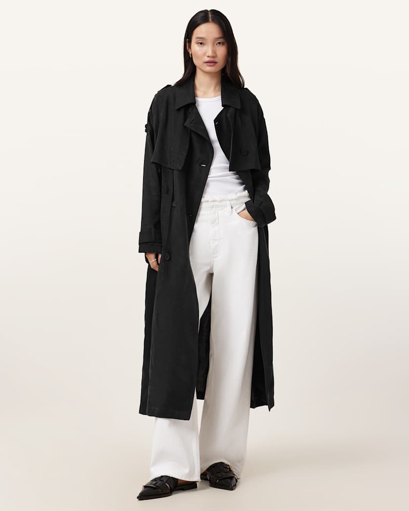 Linnie Lightweight Trench Coat