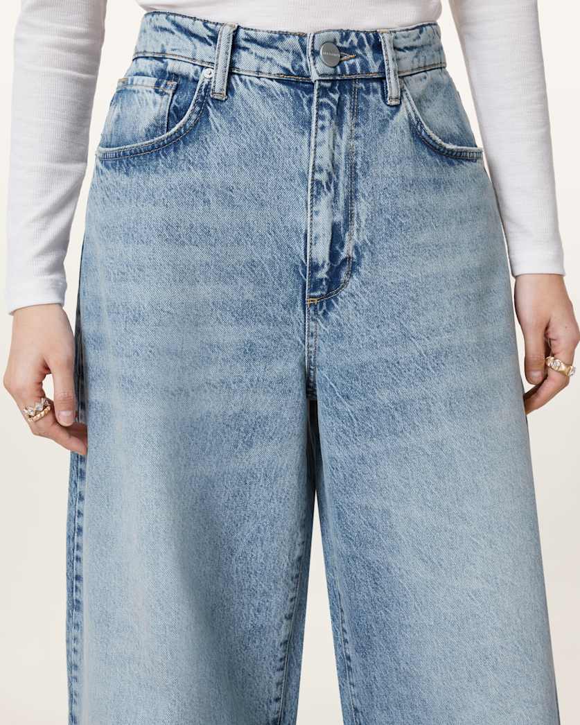 Jett Barrel Leg Denim Jeans