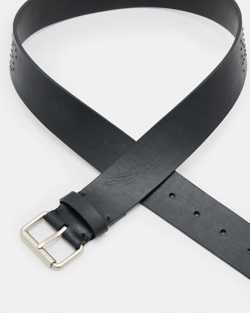 AS Rocks Studded Leather Belt