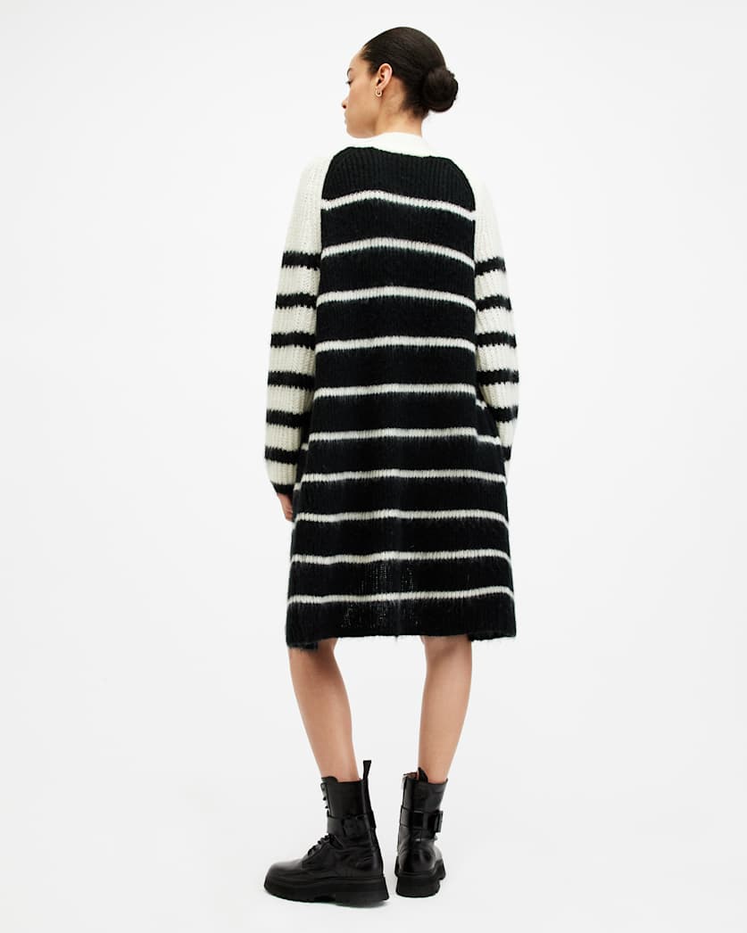 Lou Striped Relaxed Fit Cardigan