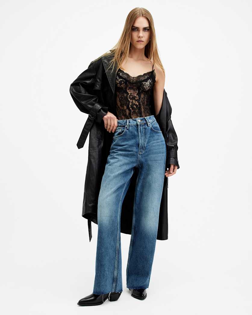 Blake Wide Leg Denim Jeans