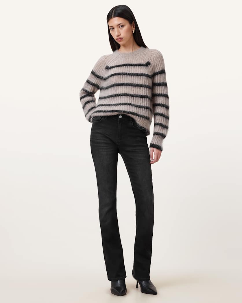 Haldan Slim Bootcut Denim Jeans