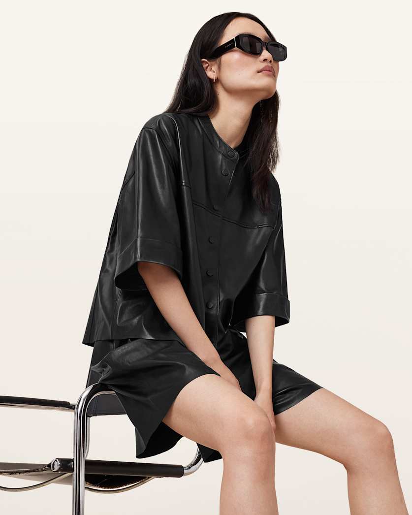 Jenna Lea Leather Shirt
