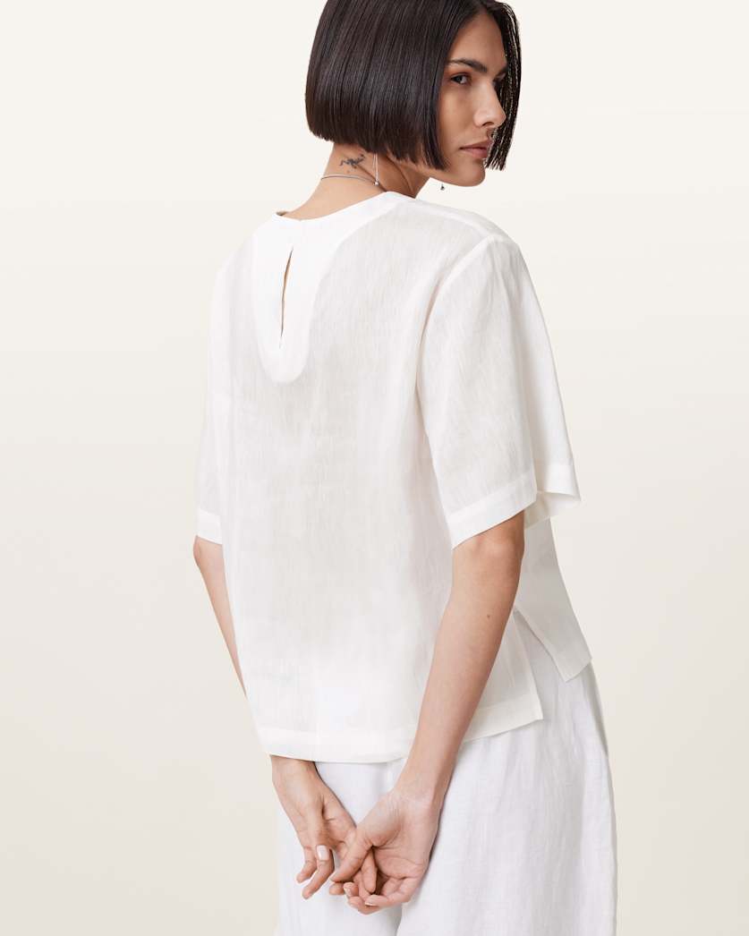 Lottie Linen T-Shirt
