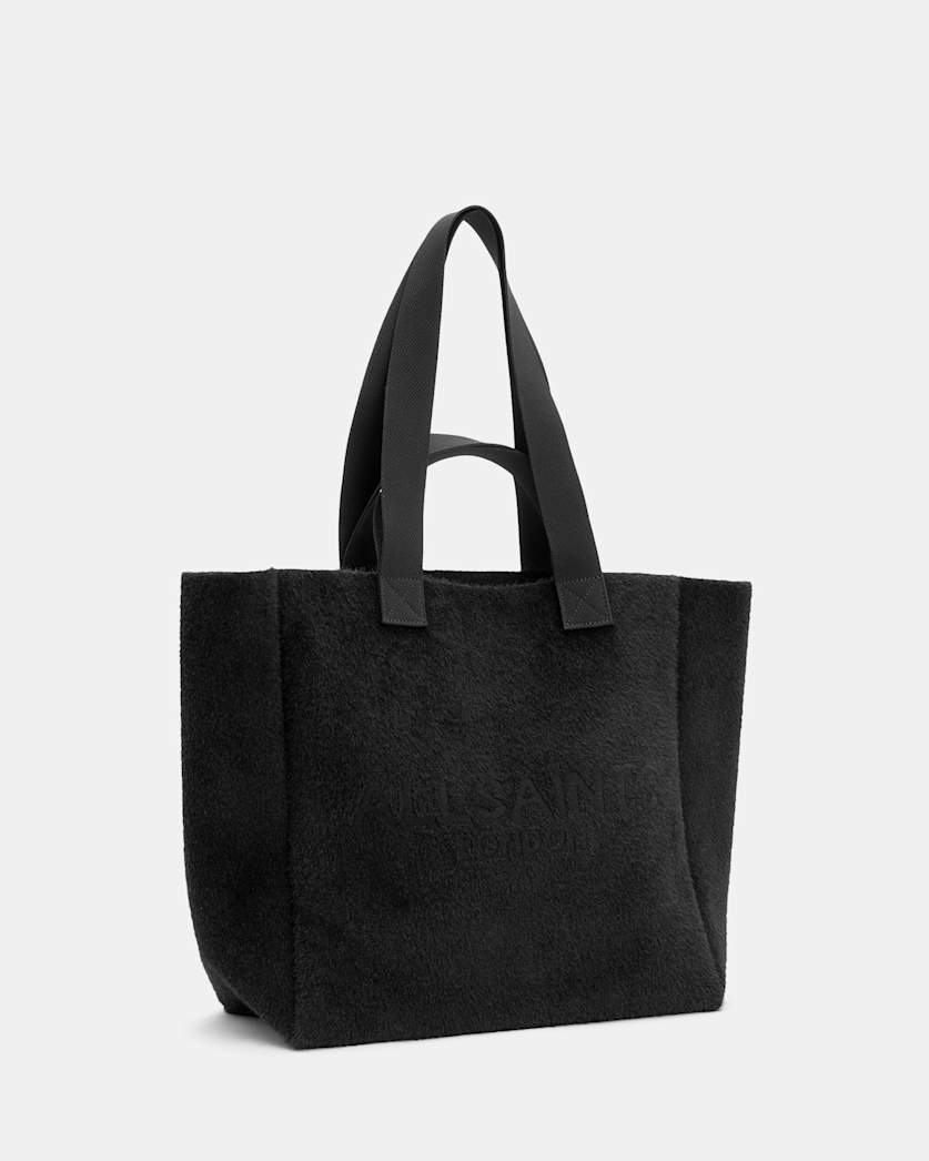 Izzy Textured Logo Tote Bag